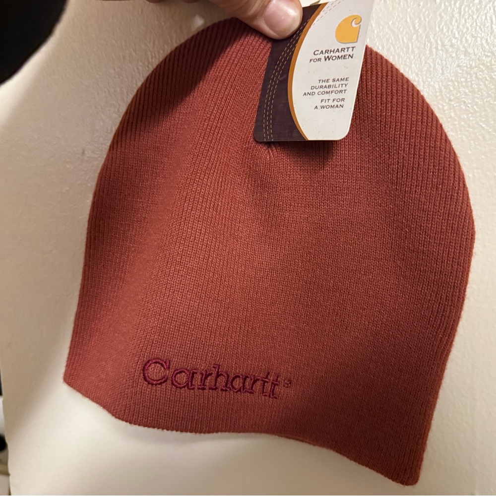 Carhartt Women's Rust Colored Beanie